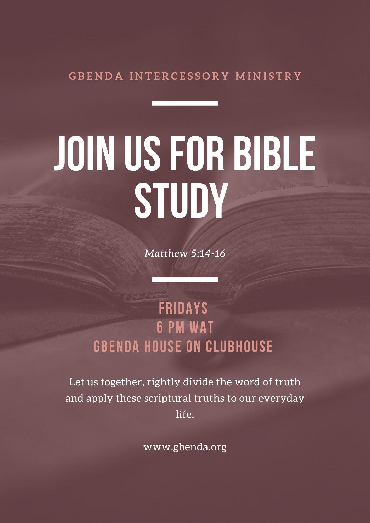 Gbenda Bible Study